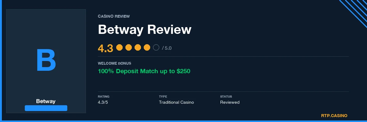 Betway Casino & Sportsbook Review 2025