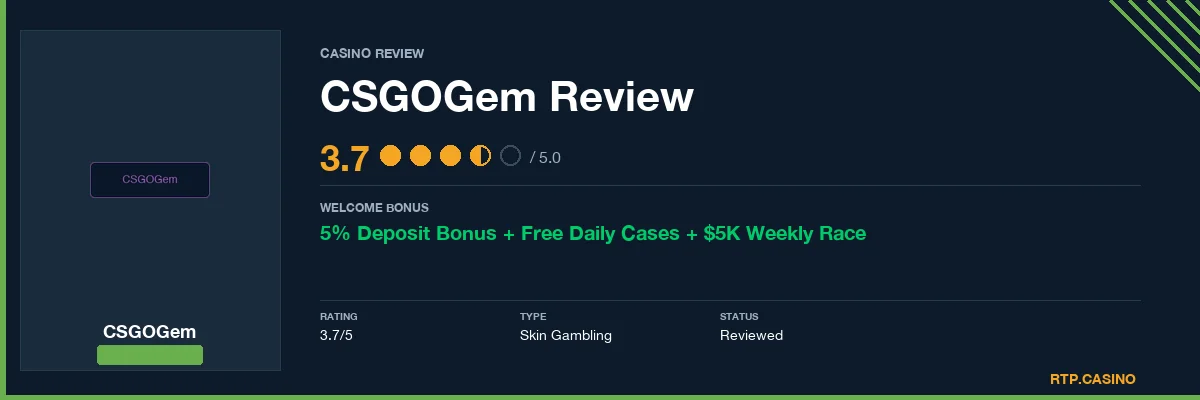 CSGOGem Review 2026