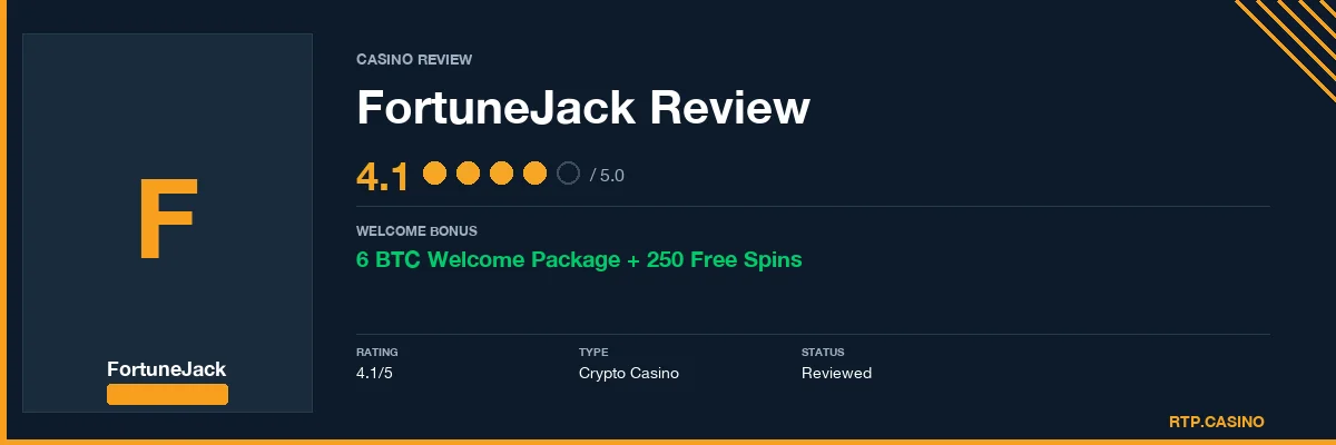 FortuneJack Casino Review 2025