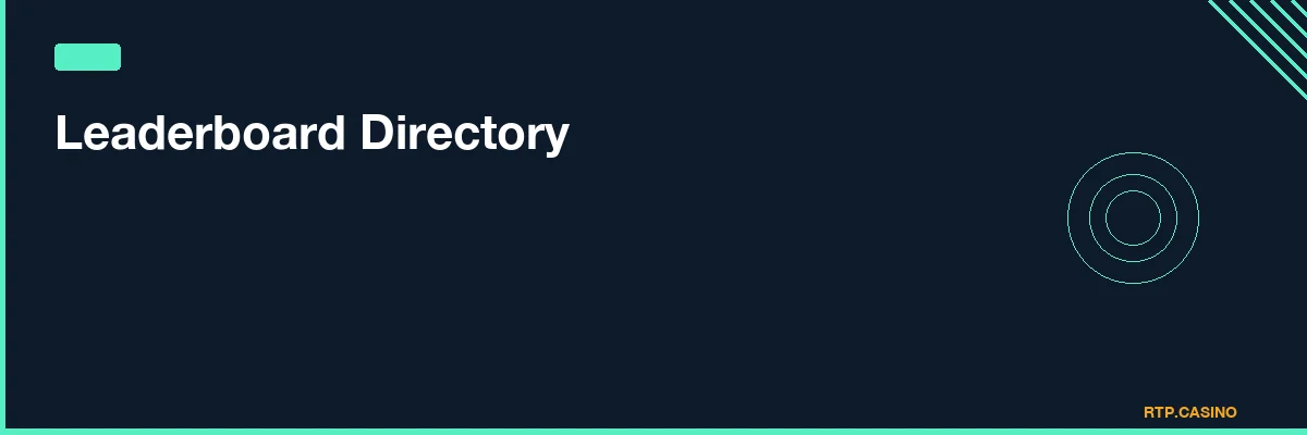 Leaderboard Directory