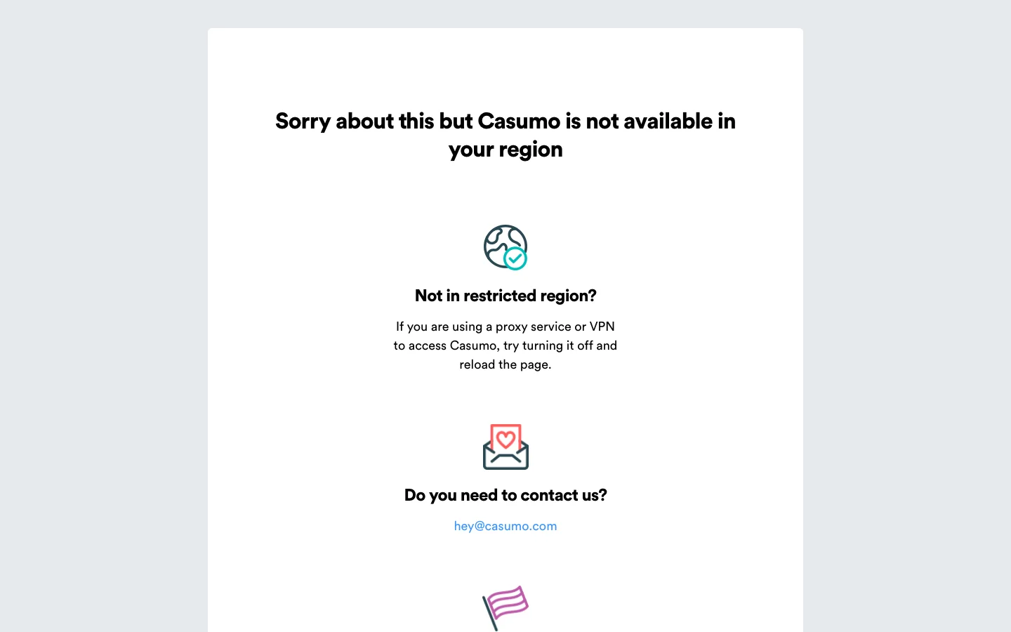 Casumo homepage