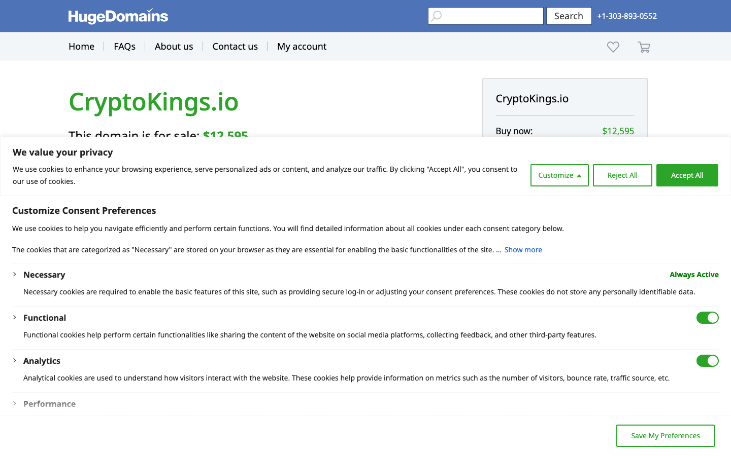 CryptoKings homepage